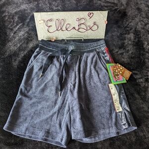 NWT Houston White Pull On Terrycloth Shorts XS